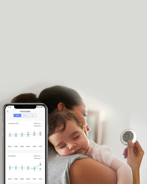 Sıcaklık ve Nem Sensörü | Zigbee ile Hassas Ortam Takibi | Dijital Termometre | EZVIZ T51C